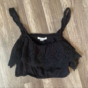 american eagle cropped tank